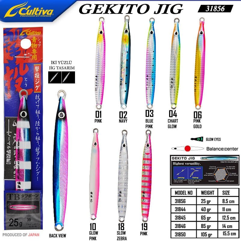 Cultiva 31856 Gekito Jig 25g