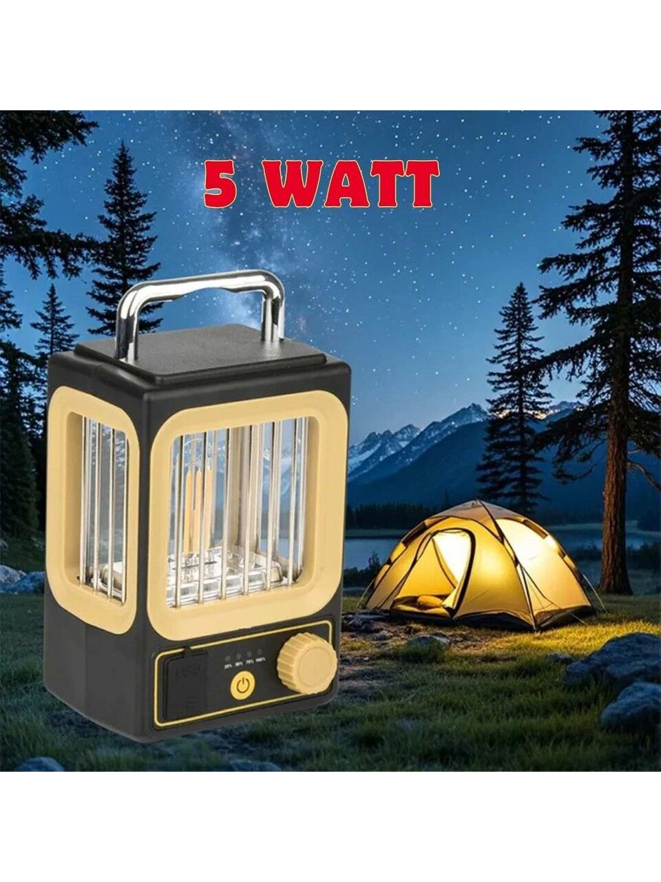 Hİ SHEEN HS-8039 Şarj Edilebilir LED Kamp Lambası