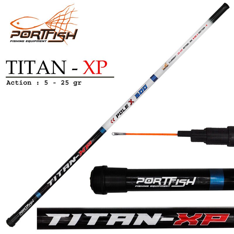 Portfish Titan-Xp Göl Kamışı 600 cm 5-25 gr