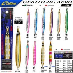 Cultiva 31854 Gekito Jig Aero 80g