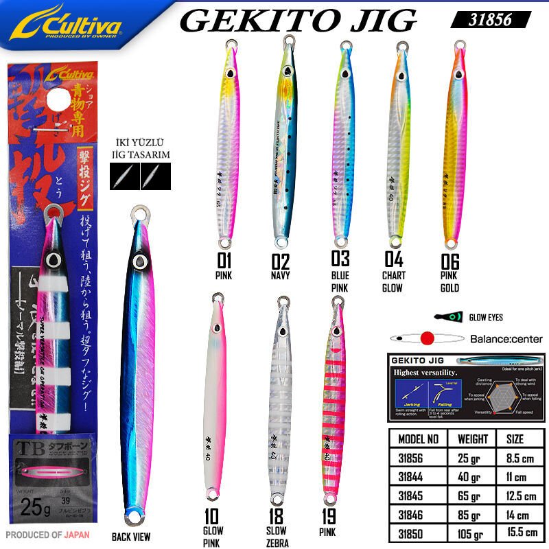 Cultiva 31856 Gekito Jig 25g