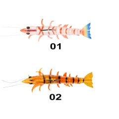 Ryuji Real Shrimp 7.6cm 12gr  Karides  Silikon Yem