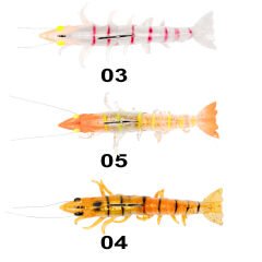 Ryuji Real Shrimp 7.6cm 12gr  Karides  Silikon Yem