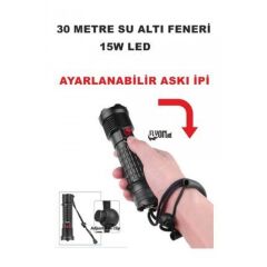 Panther PT-4980 Ipx8 LED Su Altı Feneri