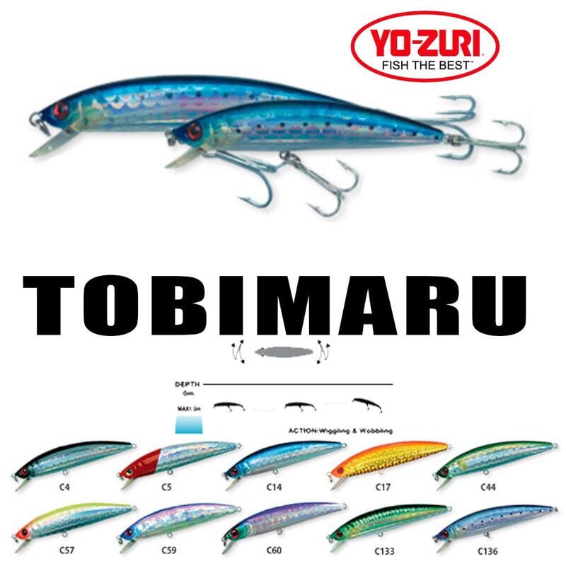 Yozuri Tobimaru 130MM 27Gr Floating Suni Yem