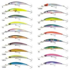Yozuri Crystal Minnow Deep Diver Floating Sahte 130MM