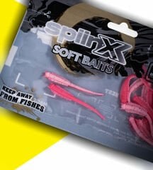 Spınnx Sandworm Silikon 6 Cm 18 p Uv Sugar Pınk