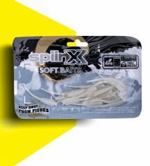 Spınnx Sandworm Silikon 6 Cm 18 p Glow Pearl Whıte