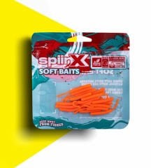 Spıınx Baby Fısh Silikon 4.5CM 18P Uv Orange