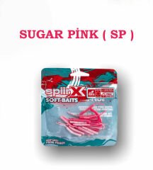 Spıınx Baby Fısh Silikon 4.5CM 18P Sugar Pınk