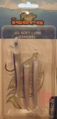 İsora Jig Soft Lure Sandeel 7,5 mm 10 gr