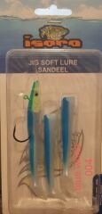 İsora Jig Soft Lure Sandeel 7,5 mm 10 gr