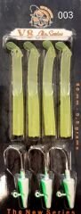 Barra Tackle V8  5,5gr  8 cm Silikon Yem