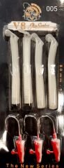 Barra Tackle V8  5,5gr  8 cm Silikon Yem