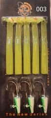 Barra Tackle V8 10 cm 10 gr Silikon Yem
