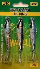 Marwell Fısh Slim 3 Lü Jıg 20 Gr Set