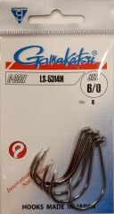GAMAKATSU LS-5314N No:6/0 Nikel Olta İğnesi 1/6