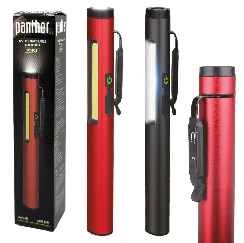 Panther Pt-923 Usb Tamir ve Cep Şarjlı El Feneri