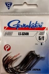 GAMAKATSU LS-5314N No:5/0 Nikel Olta İğnesi 1/6