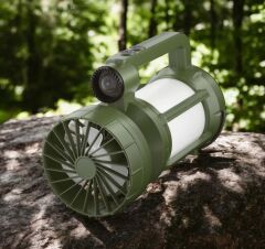 Panther PT-576 Şarjlı Solar Fanlı Kamp Lambası