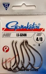 GAMAKATSU LS-5314N No:4/0 Nikel Olta İğnesi 1/6