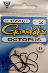 GAMAKATSU 185167 Octopus 2 Siyah Olta İğnesi 1/8