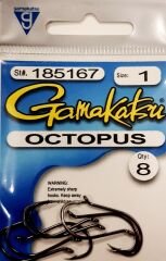 GAMAKATSU Octopus 1 Siyah Olta İğnesi 1/8