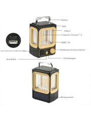 Hİ SHEEN HS-8039 Şarj Edilebilir LED Kamp Lambası