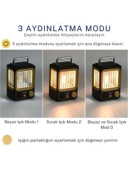 Hİ SHEEN HS-8039 Şarj Edilebilir LED Kamp Lambası