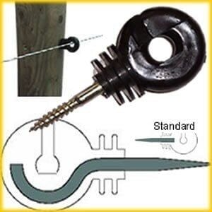 Elektrikli Çit Montaj İzolatörü 1.Sınıf (25li Paket )