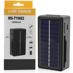 Lı-ıon Charger Ms-Tyn82 Güneş Enerjili Şarj Aleti