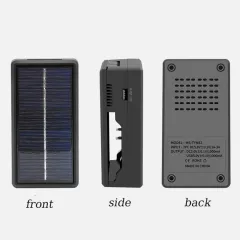 Lı-ıon Charger Ms-Tyn82 Güneş Enerjili Şarj Aleti